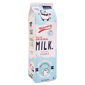 Estuche para Lapices Milk Box - Original (Celeste)