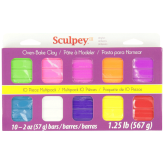 Sculpey III Multipack Brillantes – 10 colores 57 gr/2 oz