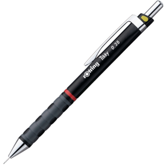 Rotring Tikky Portamina - Negro, 0,35 mm.