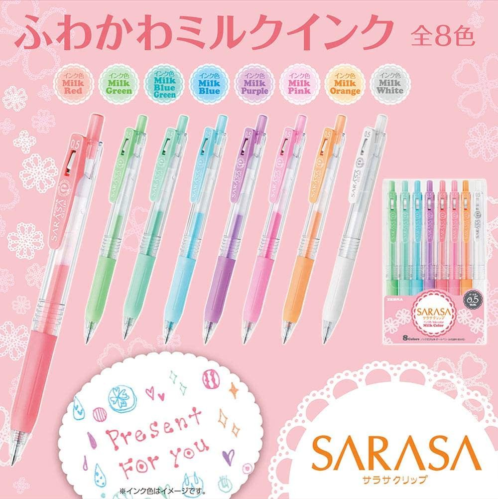 Zebra sarasa clip 0.5 10 color set clearance