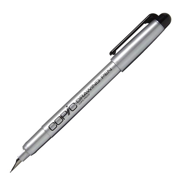 Copic Drawing Pen F02 - Negro