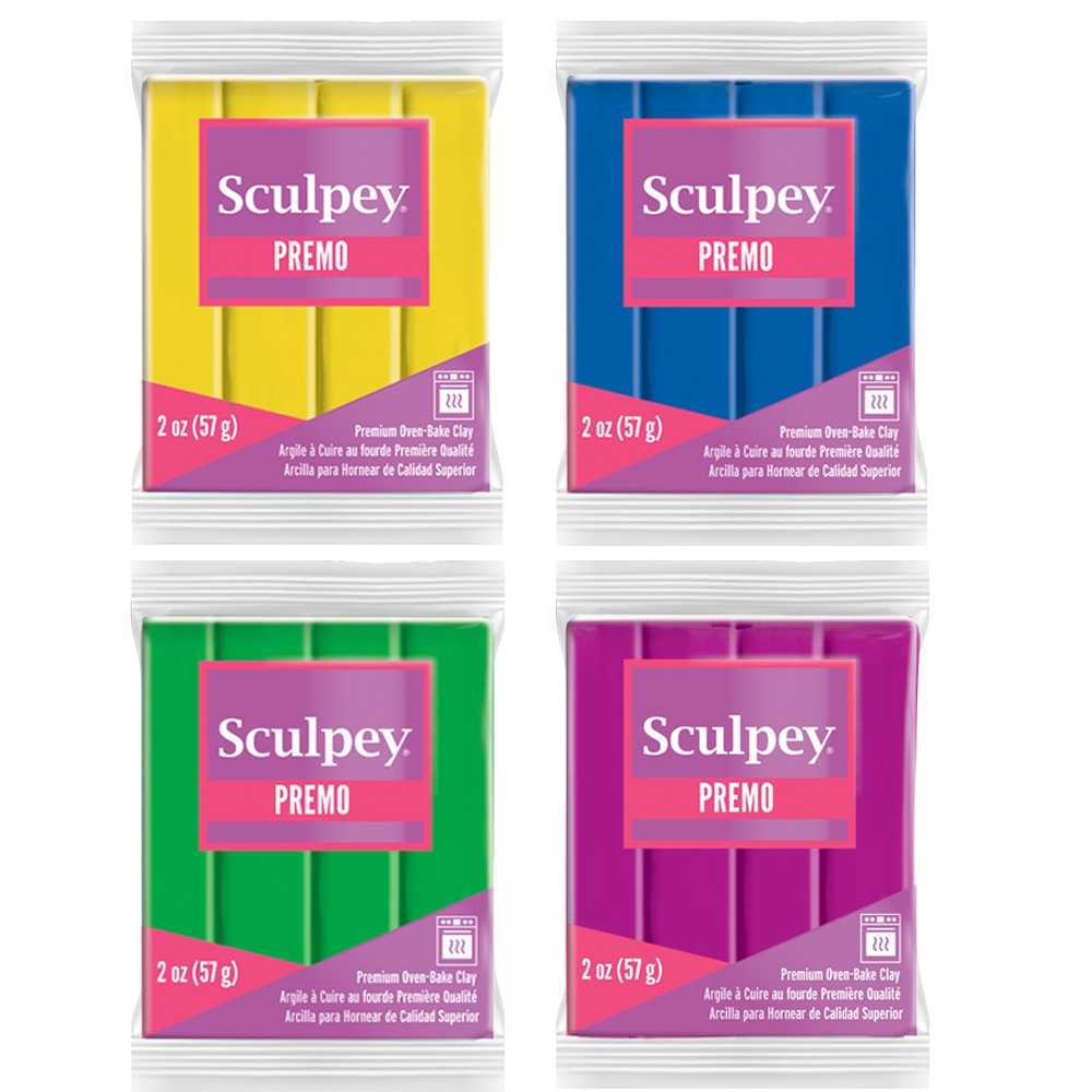 Sculpey Premo 2 oz (57g) - (Disponible en 37 Colores)