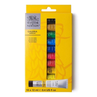 Winsor & Newton Set Acrílico 10 x 12 ml