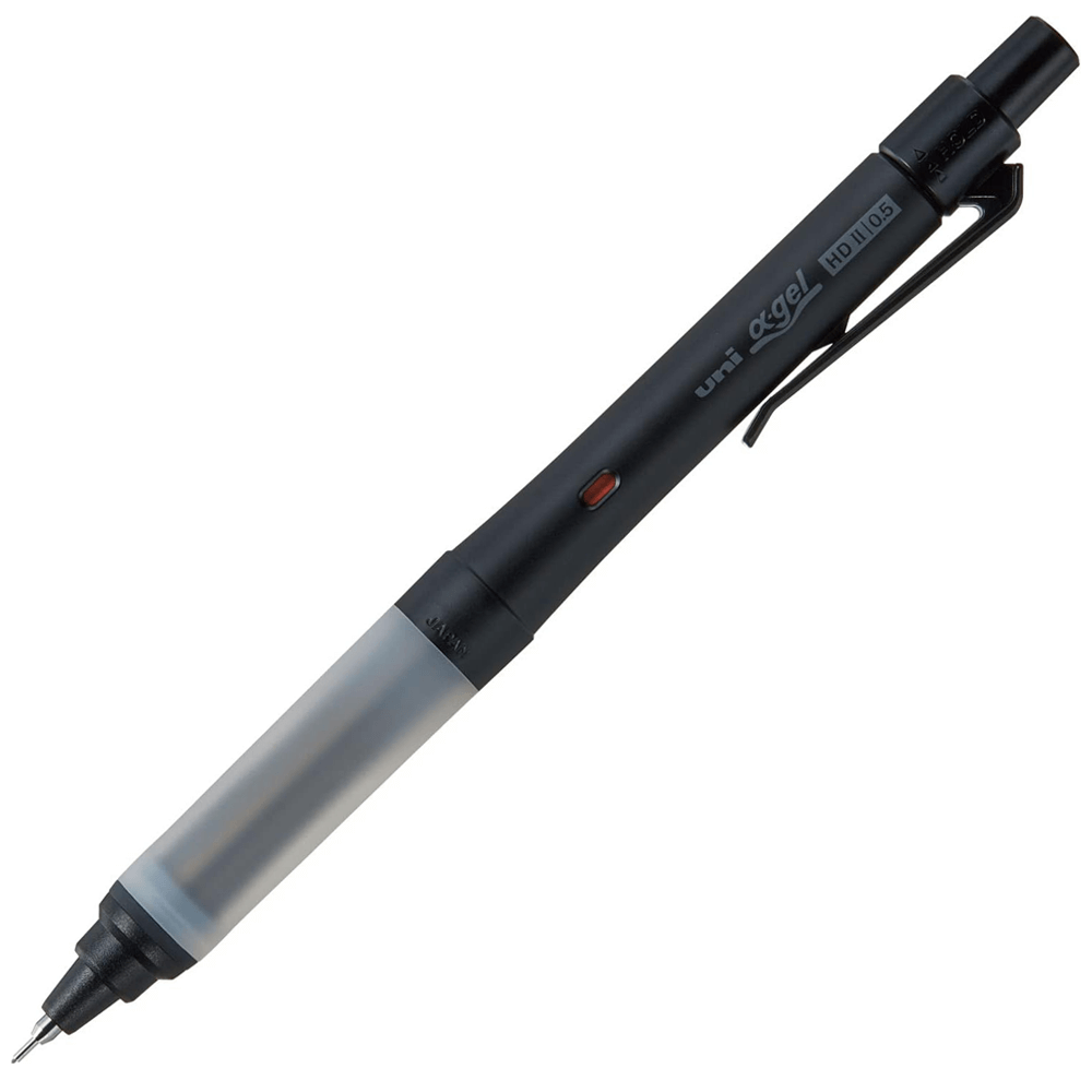 Uni Kurutoga Alpha Gel Switch Portaminas - Negro (0.5mm)
