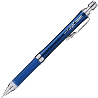 Uni Alpha Gel Slim Portaminas Agarre Firme - Azul Marino Perlado(0.5mm)