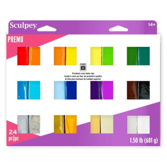 Sculpey premo! Multipack 24 Colores - 681g (24 x 28g)