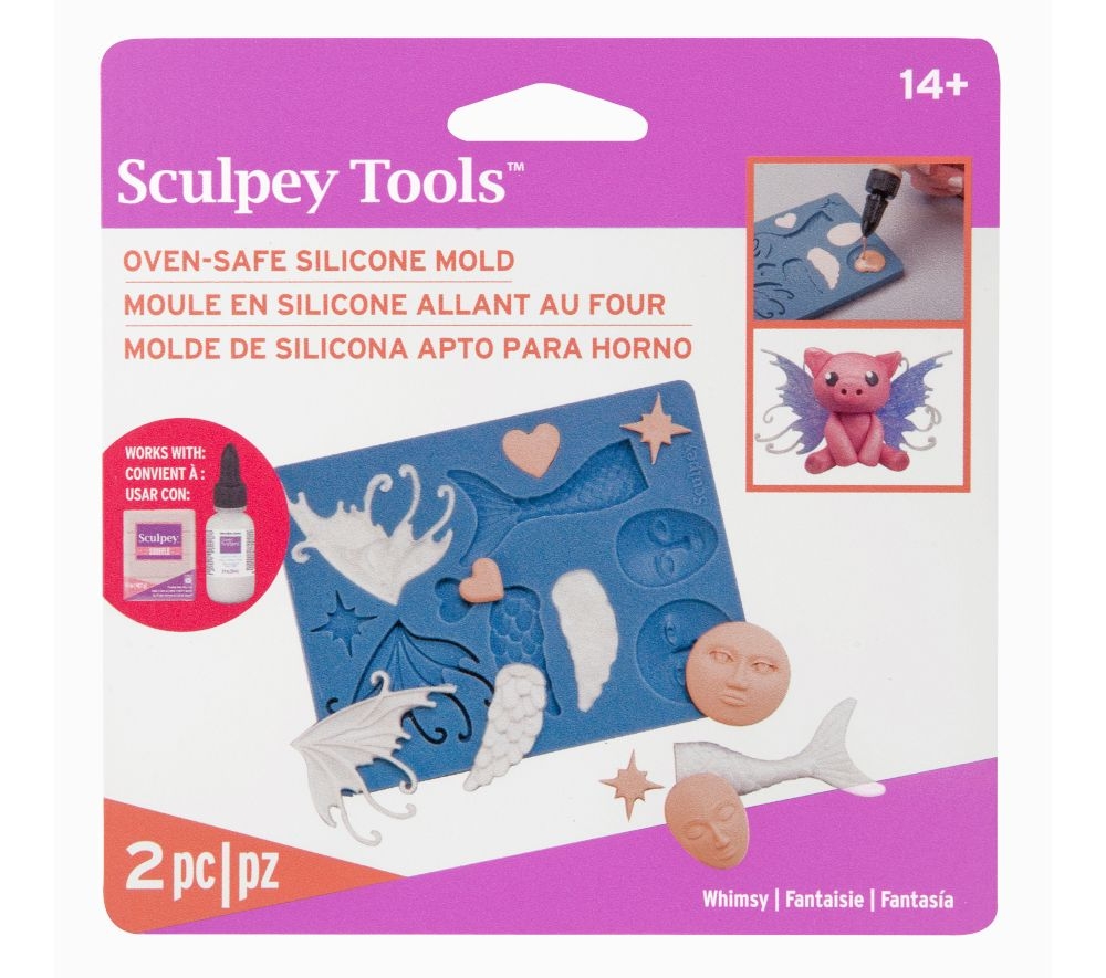 Sculpey Molde Horneable de Silicona – Fantasía