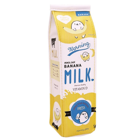 Estuche para Lapices Milk Box - Banana (Amarillo)