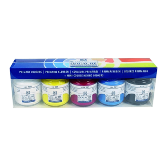 Talens Gouache Colores Primarios - Set de 5 (50 ml)