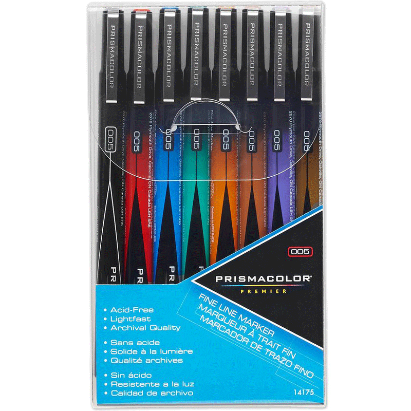 Prismacolor Premier Tiralíneas 005 - Set de 8