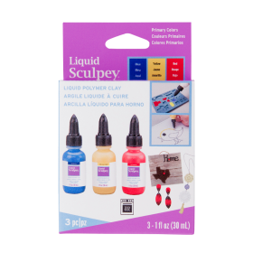 Sculpey Liquido Multipack – Colores primarios 3 x 1 fl oz (29 ml)