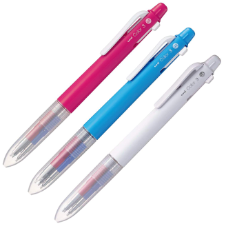 Uni Color-3 Portaminas Triple 0.5mm (Disponible en 3 Colores)