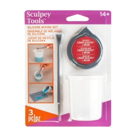 Sculpey Set de Silicona Para Mezcla - 3 Piezas