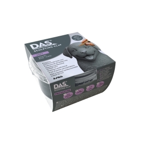 Das Sculpting Clay Plasticina Profesional a Base de Cera Gris - 230g (Suave)