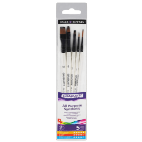 Daler Rowney Graduate Classic (Set de 5 pinceles)