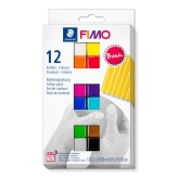 Fimo Basic 12 Colores Soft - 300g (12 x 25g)