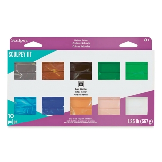 Sculpey III Multipack Naturales – 10 colores 57 gr/2 oz