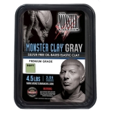  Monster Clay 2.25 kg (5lbs) Gray - Soft Grade