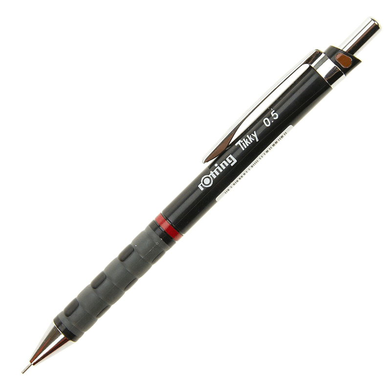 Rotring Tikky Portamina Negro, 0,5 mm.