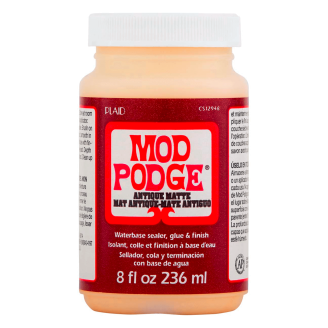 Plaid Mod Podge Antique Matte 8oz (236ml)  