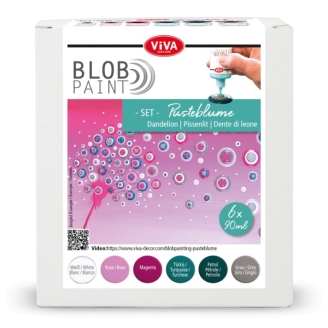 Viva Decor Blob Paint Color 90ml (Set de 6 Colores) - Dandelion