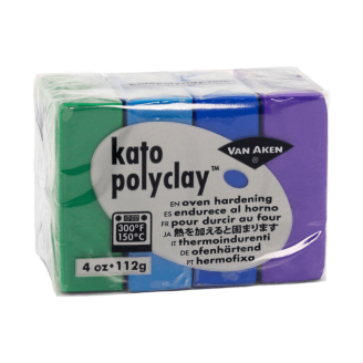 Van Aken Kato Polyclay - Set de 112g (4 x 28g) - Cool