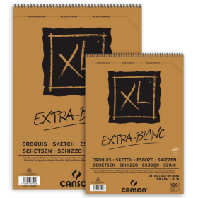 Canson XL Extra-Blanc Croquera 90 Gsm (Disponible en 2 medidas) 