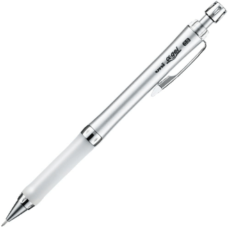 Uni Alpha Gel Slim Portaminas Agarre Suave - Blanco (0.5mm)