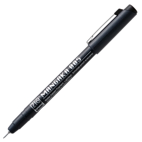 Kuretake Zig Cartoonist Mangaka Tiralineas 005 - Negro