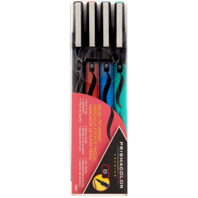 Prismacolor Premier Tiralíneas Punta Brush - Set de 4