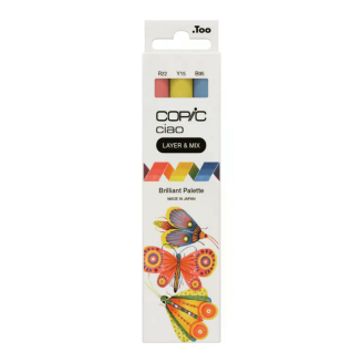 Copic Layer & Mix: Brilliant Palette (3 Uni)