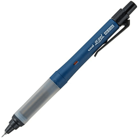 Uni Kurutoga Alpha Gel Switch Portaminas - Azul (0.5mm)