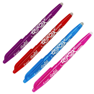 Pilot FriXion Ball 0.7 - Lapiz Gel Borrable (Disponible en 10 Colores)