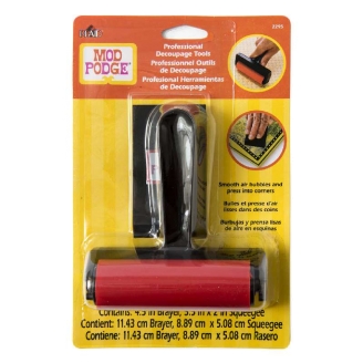 Plaid Mod Podge - Set de Herramientas (Rodillo y Squeegee)