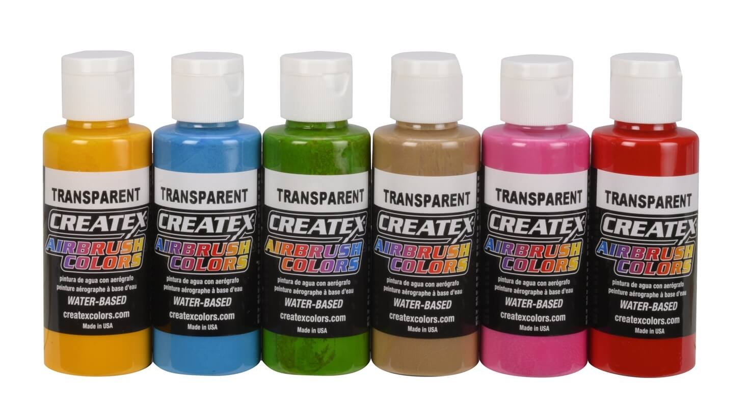  Createx Colors 5810-00 AirBrush - Tropical 60 ml (Set de 6 Colores) 