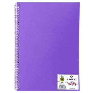 Canson Sketch book Notes Papel Blanco A4 21x29,7cm 120gms 50 hojas - Violeta