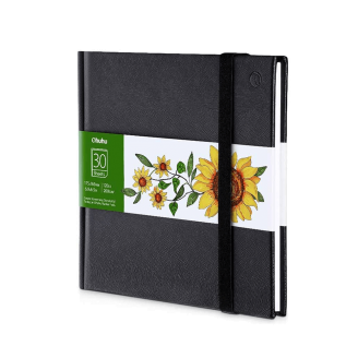 Ohuhu Sketchbook Libreta para Maradores (17,5 X 16,5 cm) - 30 hojas de 200gsm