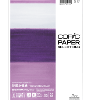 Copic Paper Selections Premium Bond A4 (21 x 29,7 cm) - 20 hojas de 157 gsm
