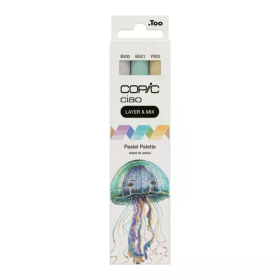 Copic Layer & Mix: Pastel Palette (3 Uni)