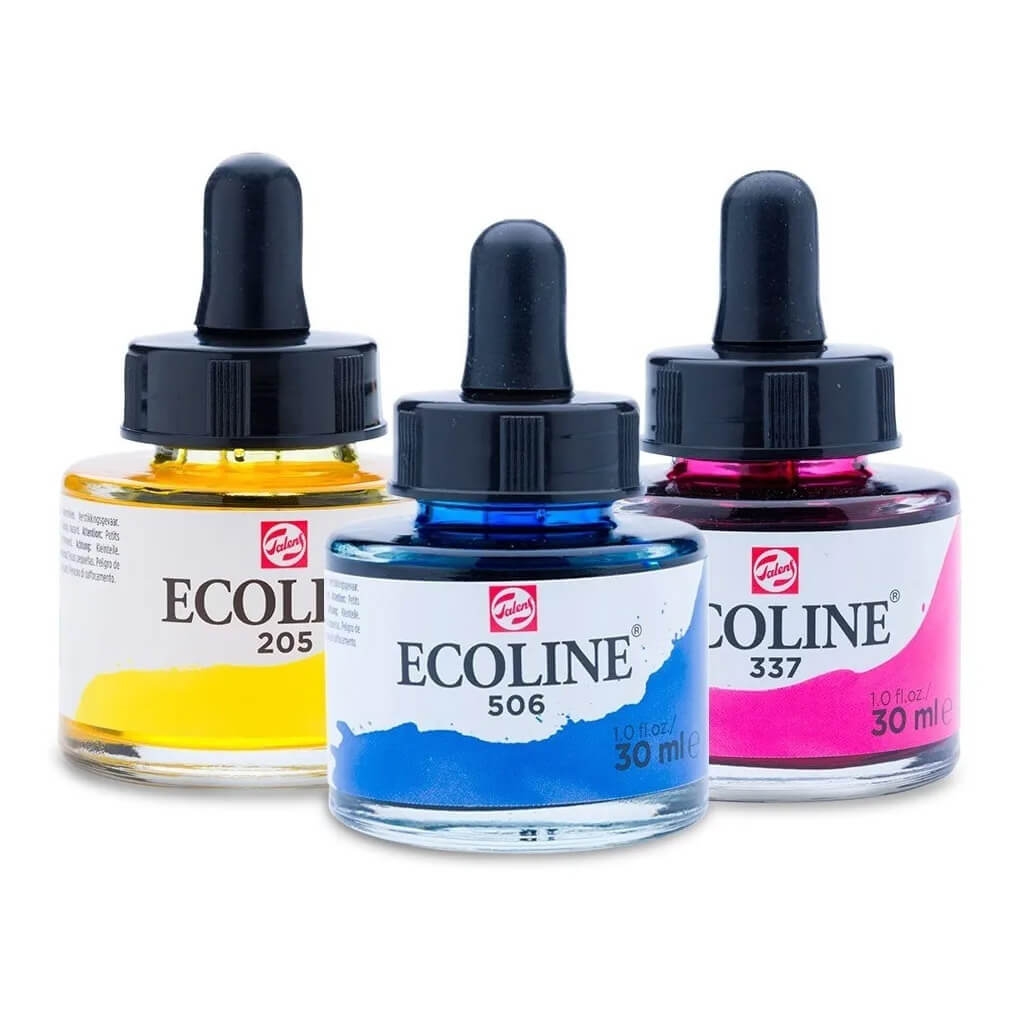 Royal Talens Ecoline Acuarela Liquida 30ml (48 Colores)