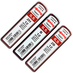 Rotring Minas Tikky Hi Polymer - 0.5mm (Disponible En 4 Durezas)