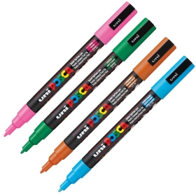 POSCA PC-3M (0.9 - 1.3mm) - (Disponible en 25 Colores)