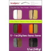 Sculpey III Multipack Naturales – 12 colores 28 gr/1 oz