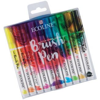Royal Talens Ecoline Brush Pen - Set de 10 colores 