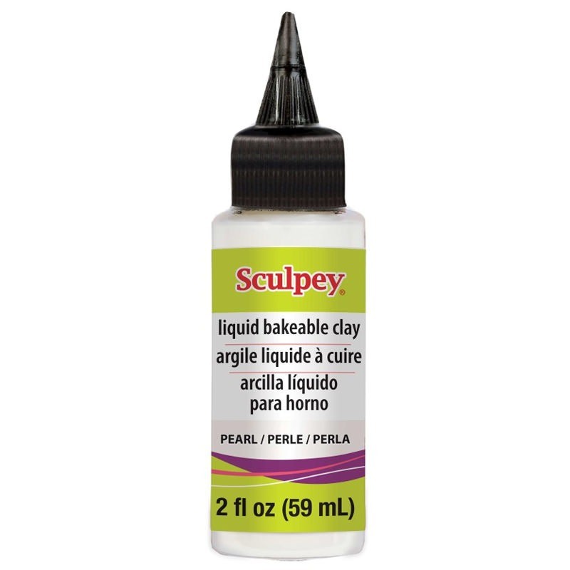 sculpey arcilla liquida perla