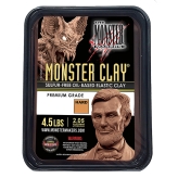  Monster Clay 2.25 kg (5lbs) Brown - Hard Grade