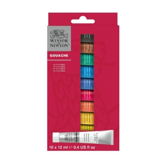 Winsor & Newton Set Gouache 10 Tubos X 12Ml