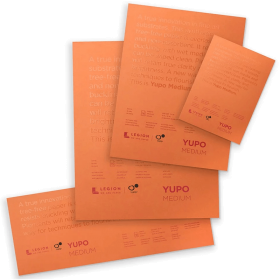 Yupo Medium Pad, 10 Hojas de 200 gsm (Disponible en 8 medidas)