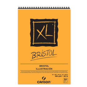 Canson XL Bristol A3 (29,7 x 42cm) - 50 Hojas de 180 Gsm 