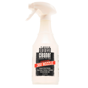 Medea 16Oz Cleaner W/360 Nozzle Sprayer (636016) - Limpiador de Aerógrafo 473ml